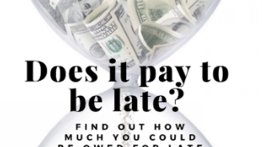 Learn how much you could be owed for late royalty check payments.
